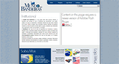 Desktop Screenshot of mundodasbandeiras.com.br